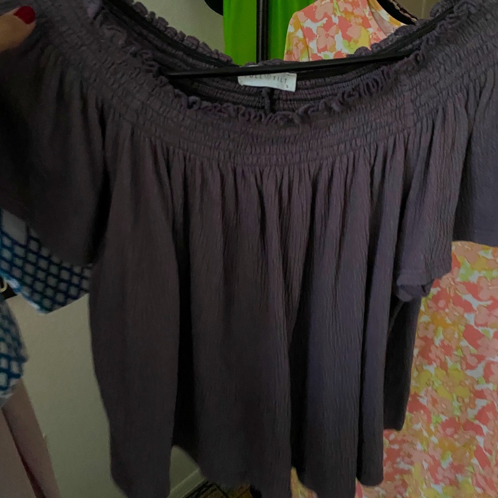 Off the shoulder top